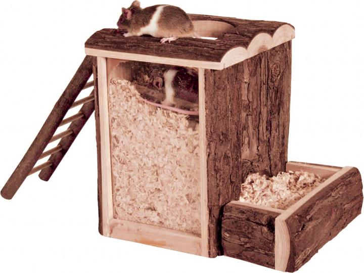 Produktbild Trixie Spiel- & Buddelturm für Hamster 25.5x20x24.5cm