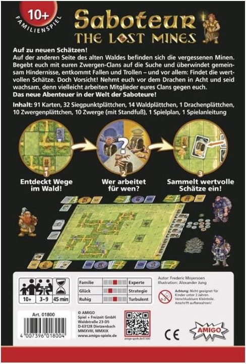 Produktbild Amigo Saboteur The Lost Mines (Deutsch)
