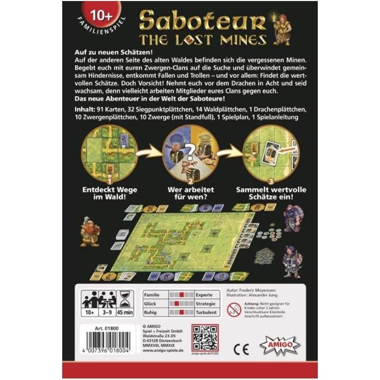 Thumbnail - Amigo Saboteur The Lost Mines (Deutsch)