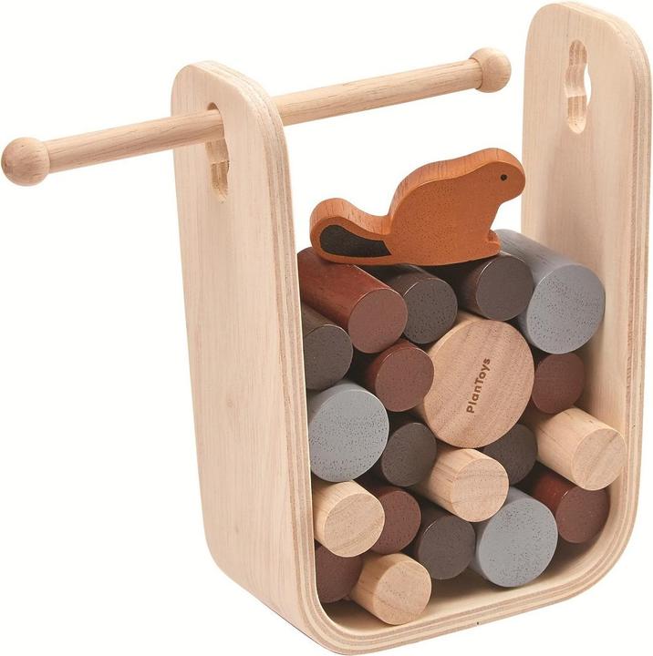 Produktbild Plantoys Timber Tumble (1 - 4 Spieler)