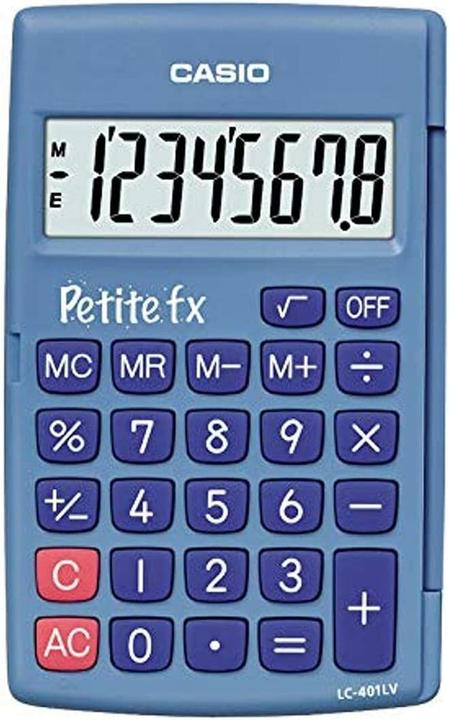 Actual product image Casio Petite fx LC-401LV (Batteries)