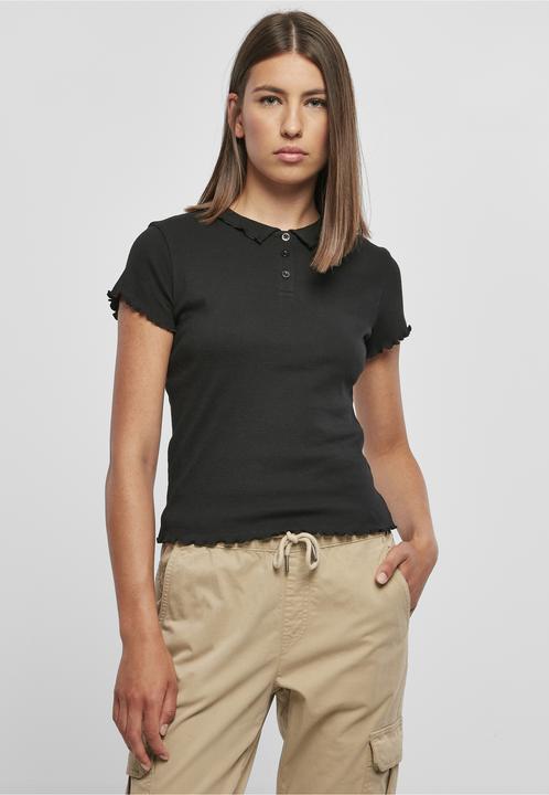 Produktbild Urban Classics Ladies Rib Polo Tee (S)