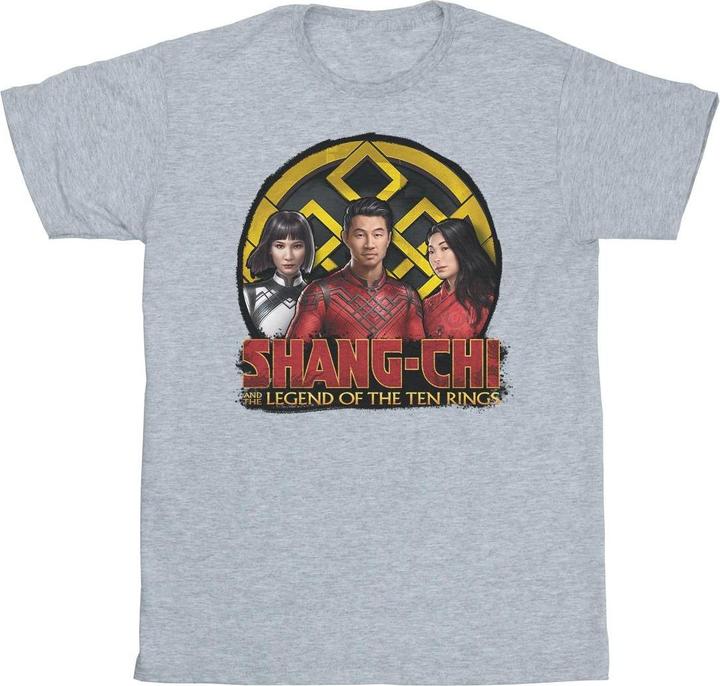 ShangChi And The Legend Of The Ten Rings Group Logo Emblem TShirt (L)