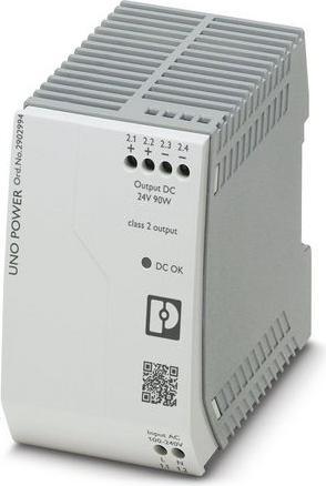 Produktbild Phoenix Contact DIN Rail PSU UNO-PS/1AC/24DC/90W/C2LPS