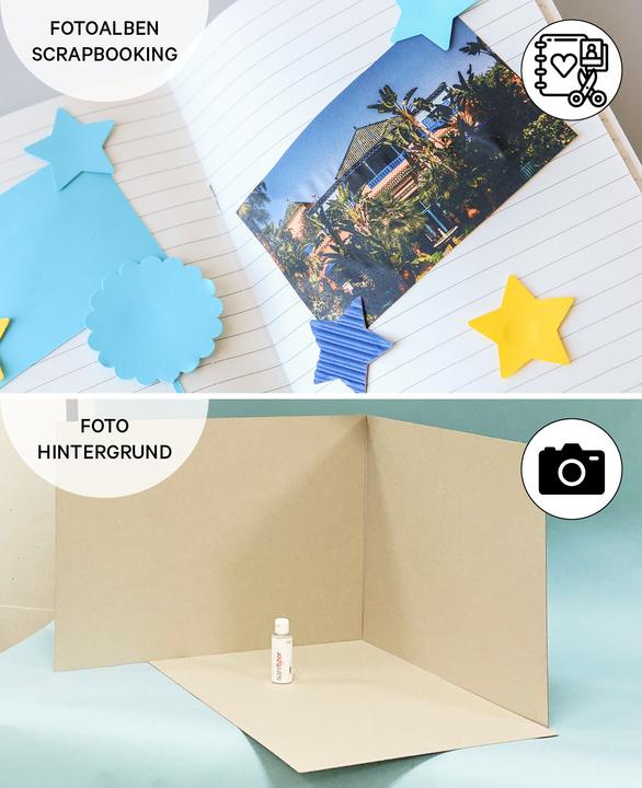 Produktbild Fotokarton A4, Kieselgrau (270 g/m², 1 x)