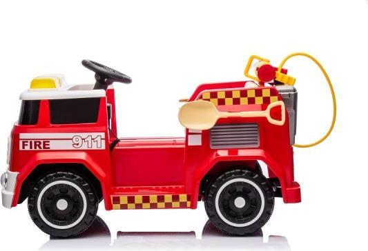 Actual product image Es-toys Kinderfahrzeug – Elektro Auto „Feuerwehr“ – 12V7AH Akku, 4 Motoren - Fernsteuerung, MP3 + Si (12 V)