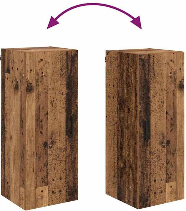 Produktbild vidaXL Wandaufbewahrung (34 x 34.50 x 90 cm)