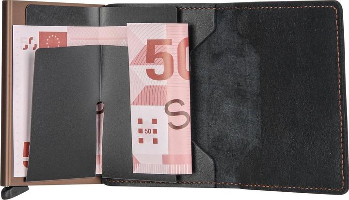 Actual product image Secrid Original Slimwallet -lompakko, musta/ ruskea