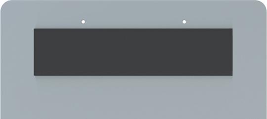Actual product image Maul Writing board, aluminium, with clamp and magnetic strip (2 x 23 x 36.5 cm)