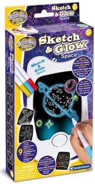 Brainstorm Sketch&Glow Tablett – Weltraum