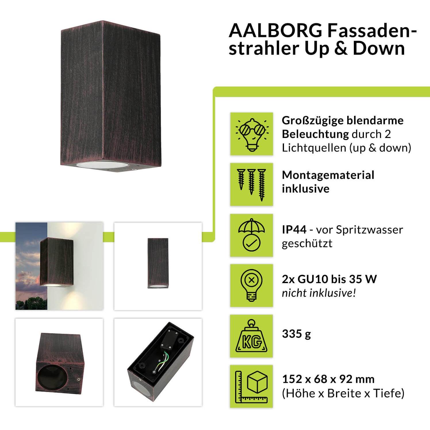 Thumbnail - Licht-Erlebnisse, Gartenbeleuchtung, Aalborg (GU10, IP44)