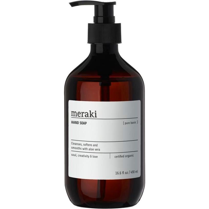 Meraki, Handseife, Hand soap, Pure basic (Flüssigseife, 490 ml)