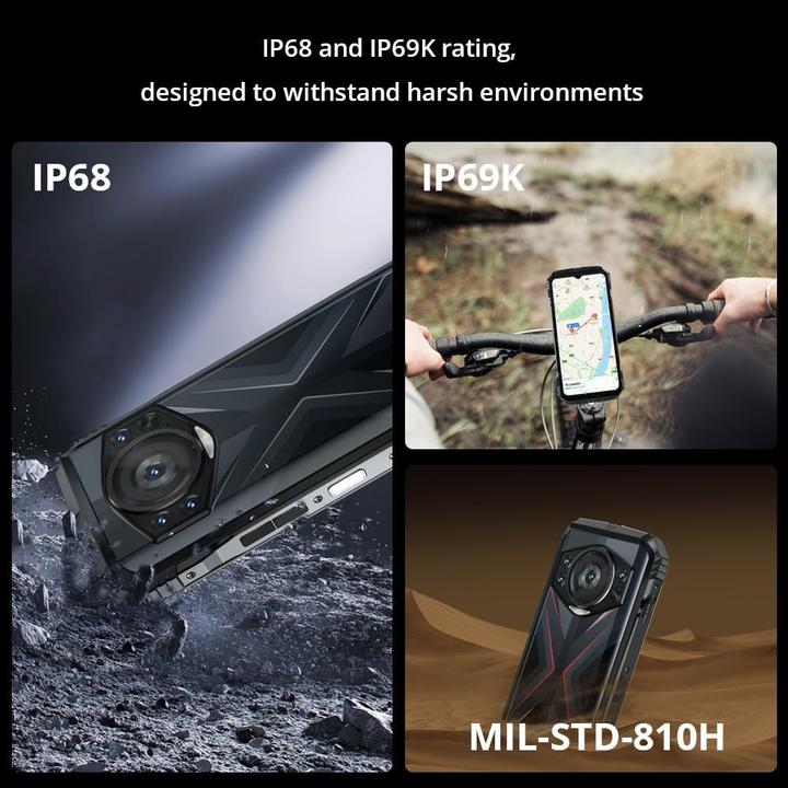 Produktbild Doogee S118 (64 GB, Argent, 5.50", Dual SIM, 4G)