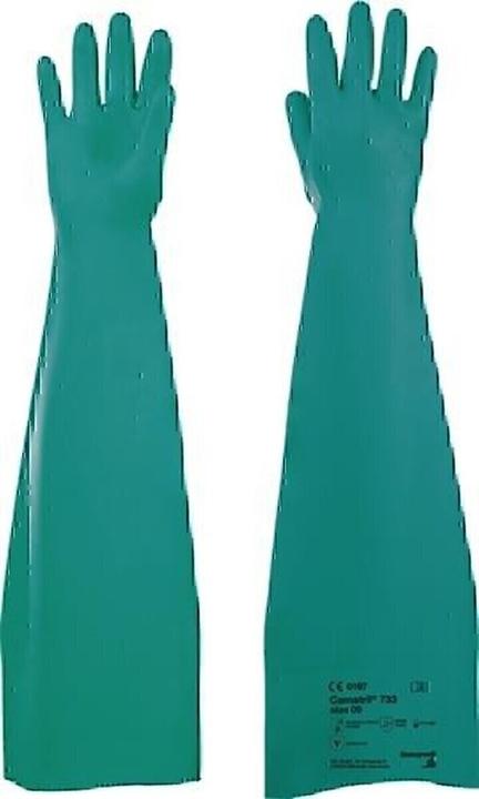 Actual product image Honeywell KCL chemical protection glove Camatril 733 length 600 mm size 10 (10)