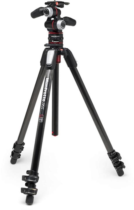Produktbild Manfrotto 055XPRO Carbon Tripod w/3W H. (Metall)