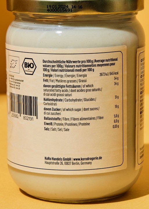 Actual product image KoRo Organic coconut and almond cream (500 g)