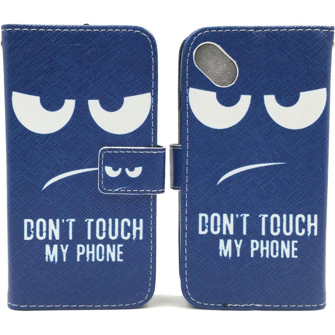 König Design Schutz Handy Hülle für Wiko Sunset 2 Case Cover Tasche Wallet Etui Handyhülle (Wiko Sunset 2), Smartphone H...