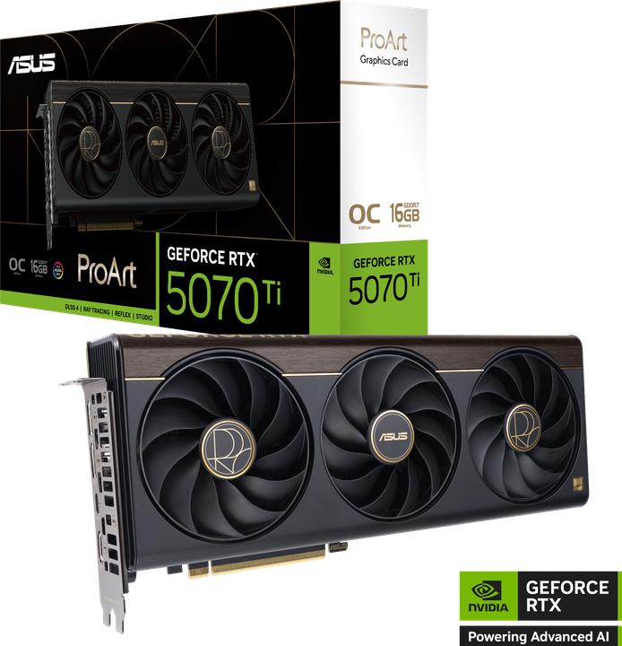 Image du produit ASUS PROART-RTX5070TI-O16G (16 Go)