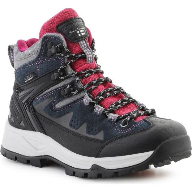 Icepeak, Donne, Scarpe da escursionismo, Wynne Damen-Wanderschuhe, dunkelgrau (38), Grigio
