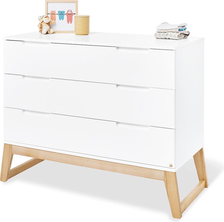 Produktbild Pinolino Kinderzimmer-Set 'Bridge' breit, 3-tlg. (Kinderkleiderschrank)