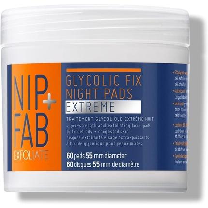 Image du produit Nip + Fab Fix Extreme Night Cleansing Tampons (Night Pads) 60 pcs (L) (60 x)