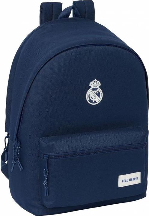 Real Madrid CF Laptop Backpack Real Madrid C.F. Navy Blue 31 x 44 x 18 cm