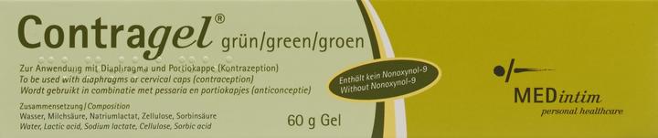 Actual product image Contragel grün (60 ml, Intimate washing lotion)