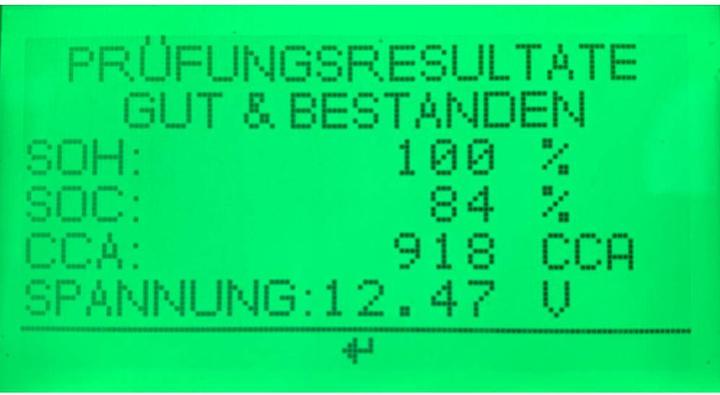 Produktbild Busching Start Stop Batt./Ladesystemtester Multicolor-LCD |100804 (12V, 24V)