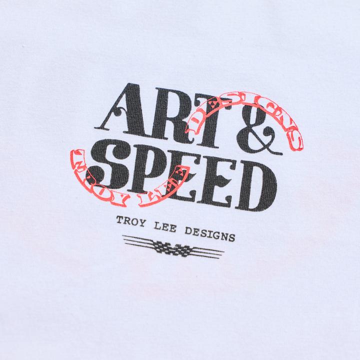 Actual product image Troy Lee Designs T-Shirt, Pink Slips, white, S (S)