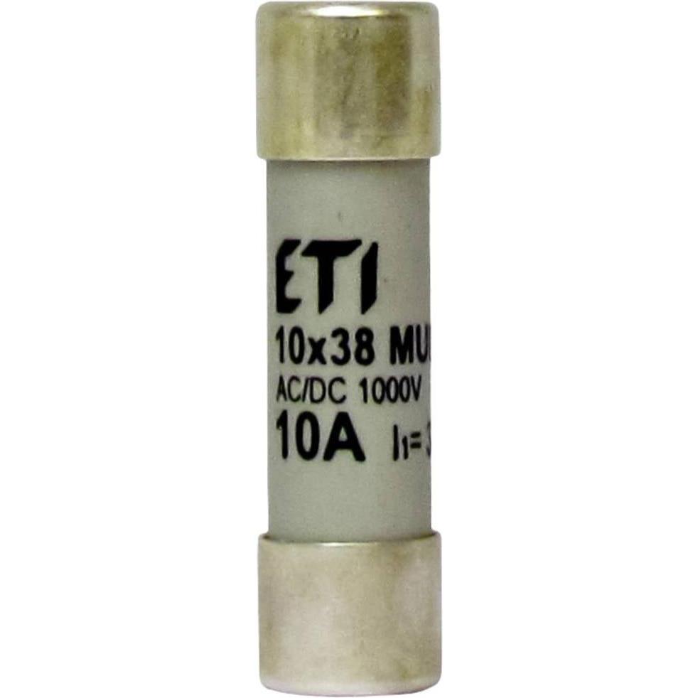 Eti, Sicherung, 002625402 Multimetersicherung (Ø x L) 10.30 mm x 38 mm 6 A 1000 V Inhalt 1 (Feinsicherung, 6 A)