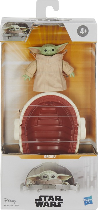 Immagine prodotto Hasbro Grogu, action figure in scala per figure alte 24 cm, giocattolo per bambini dai 4 anni in su.