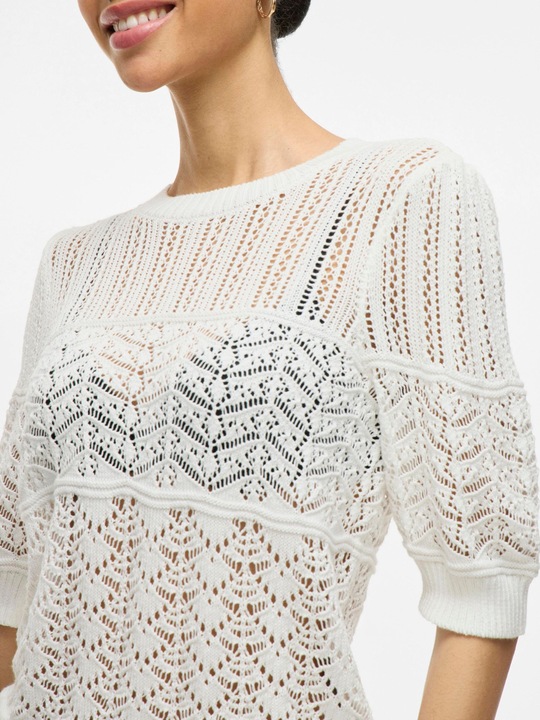 Produktbild Vila VINYA Kurzarm Stricktop (XS)