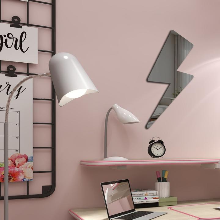 Productafbeelding Wallxpert Ozgi Lightning Decorative Mirror (29 x 60 cm)