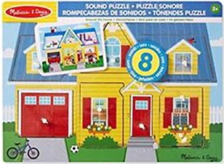 Produktbild Melissa & Doug Sound-Puzzle Haus (8 Teile)