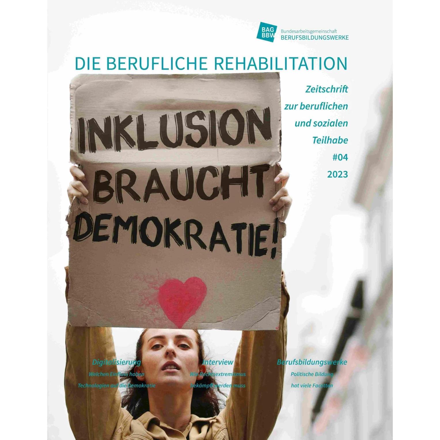 Inklusion braucht Demokratie!, Fachbücher von BAGBBW e.V