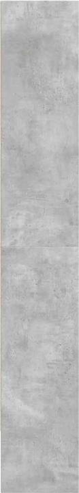 Immagine prodotto vidaXL Bücherregal Bücherschrank Standregal Raumteiler Betongrau Holzwerkstoff (80 x 30 x 189 cm)