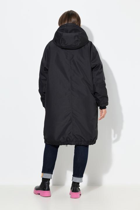 Produktbild Laurasøn Funktionsmantel, oversized, Teddyfutter, Kapuze, 2-Wege-Zipper