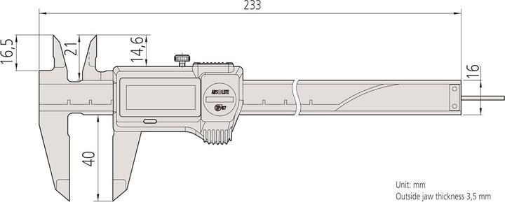 Produktbild Mitutoyo Messschieber (15 cm)
