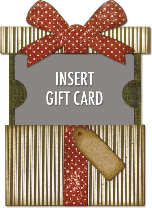 Produktbild Sizzix Thinlits Stanzschablone "Gift Card Package by Tim Holtz"