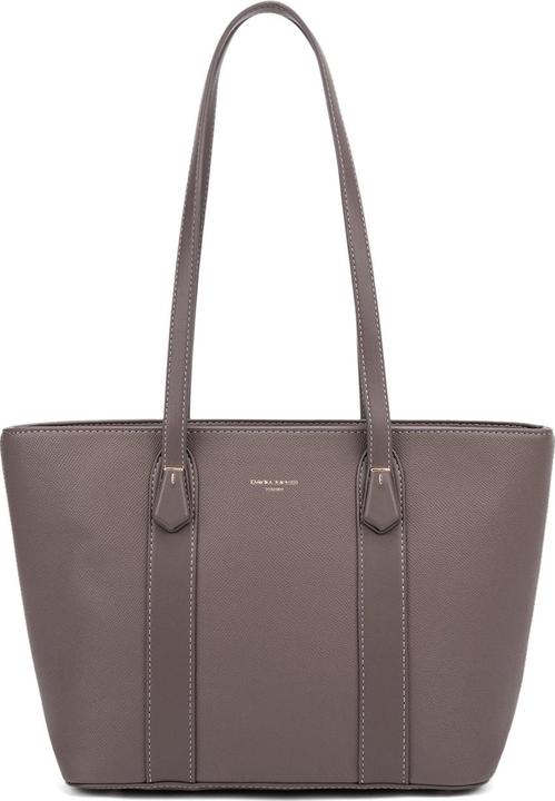 Produktbild David Jones **Damen Schultertasche - Elora Ultra Modell - Pu Vegan Leder** - 36.0 X 23.0 X 11.0 Cm
