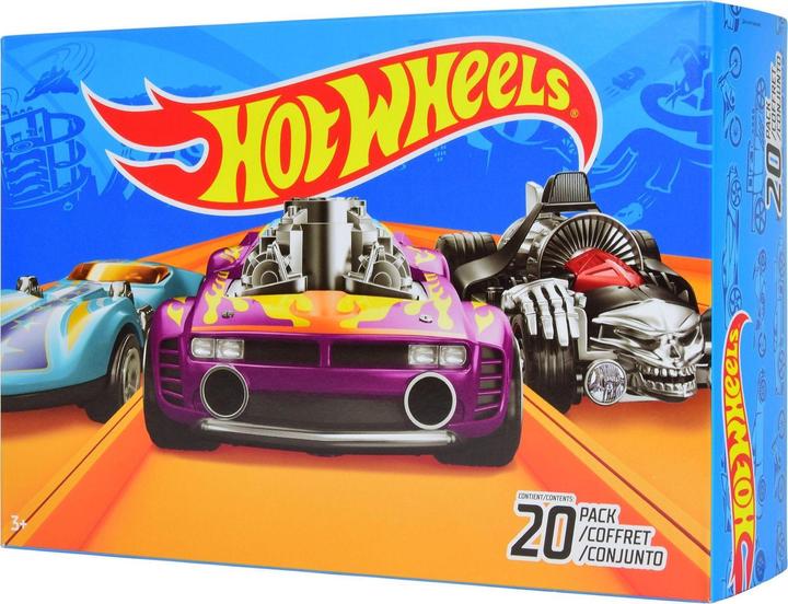 Actual product image Hot Wheels 20-car set