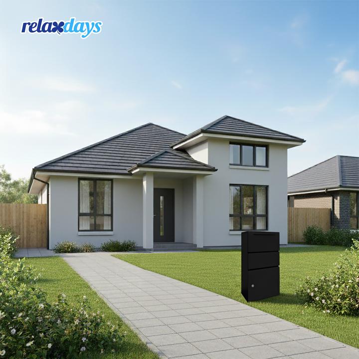 Actual product image Relaxdays parcel box