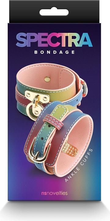 Produktbild NS Novelties Spectra Bondage Ankle Cuff - Rainbow