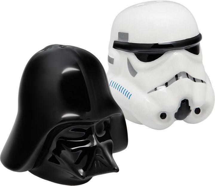 Produktbild Paladone Products Star Wars - Salière et poivrière en céramique Dark Vador et Stormtrooper (Salz, Pfeffer)