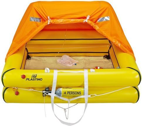 Produktbild Novaliv PLASTIMO Cruiser ORC Rettungsinsel, 4 Pers., Tas.