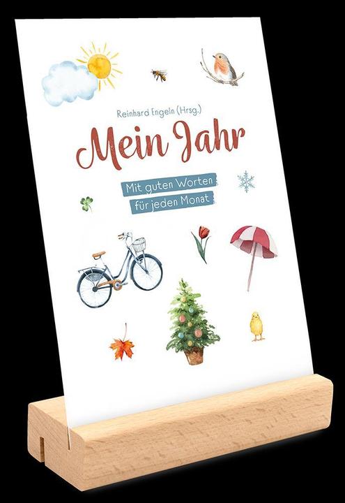 Produktbild Mein Jahr - Mit guten Worten für jeden Monat (Harter Einband, Deutsch)