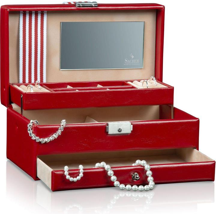 Image du produit Sacher 34.509.295043 - Boîte à bijoux Helen jeune rouge