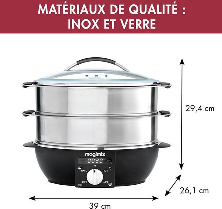 Image du produit Magimix Cuiseur vapeur multifonction
