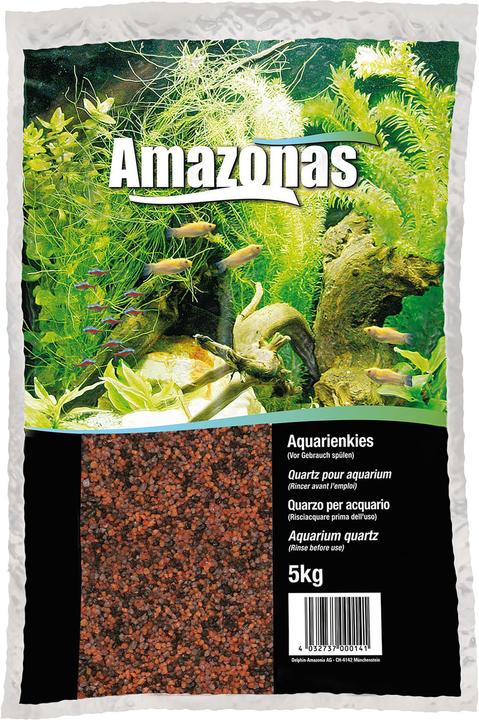 Amazonas World Aquarien Kies Afrika 1-1.8mm 5kg (Kies, sonstige Gegenstände)