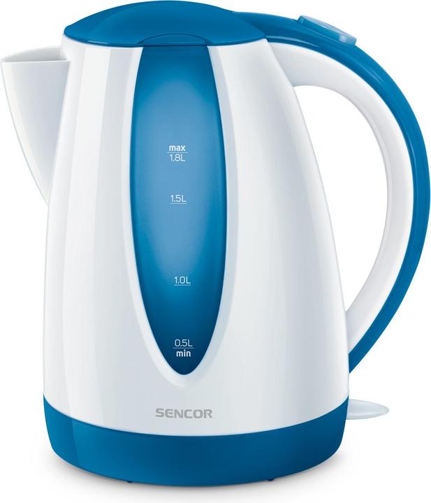 Productafbeelding Sencor SWK 1812BL elektrische waterkoker Blauw, Wit (1.80 l)